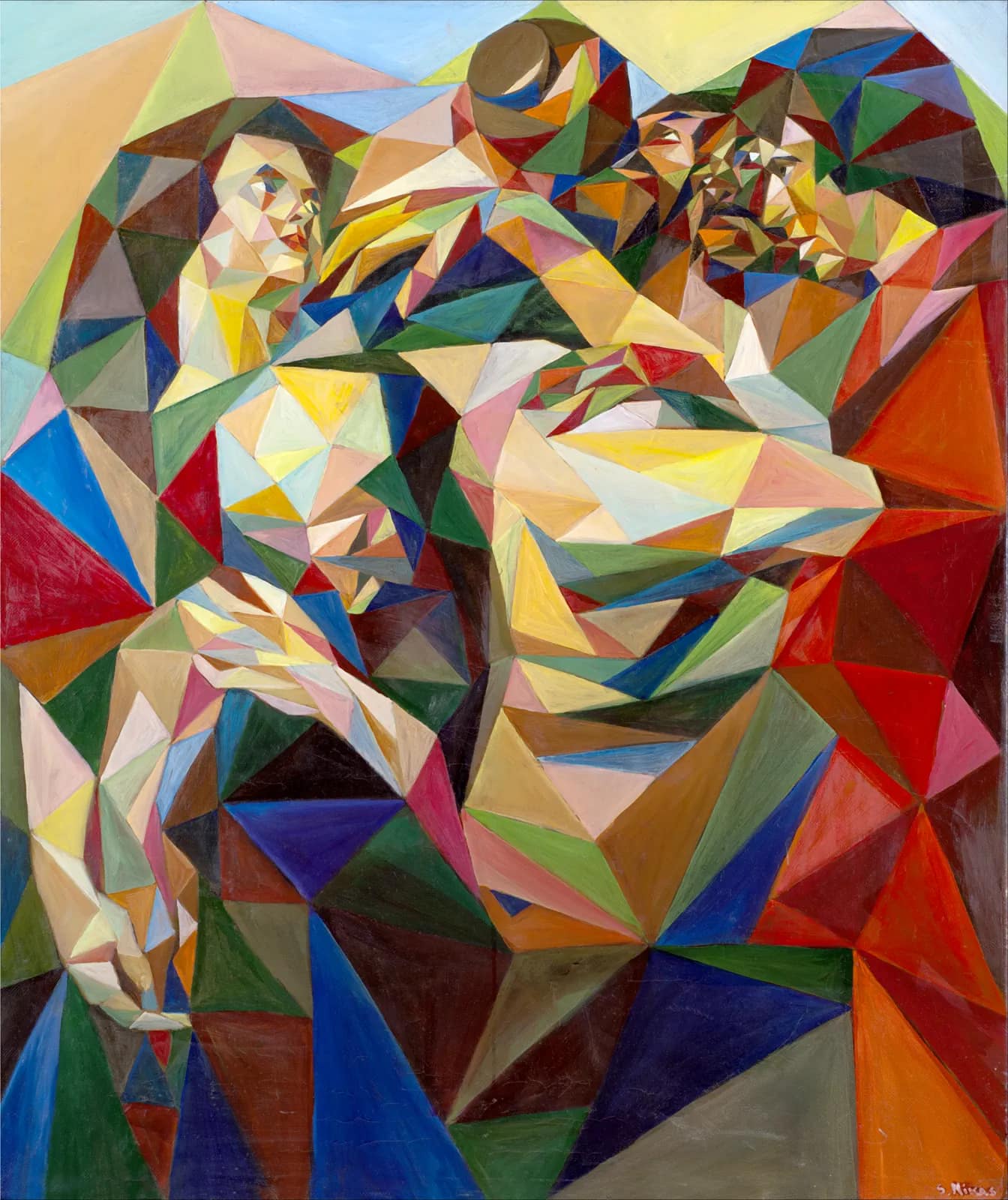 Rubens Transformed in Cubism