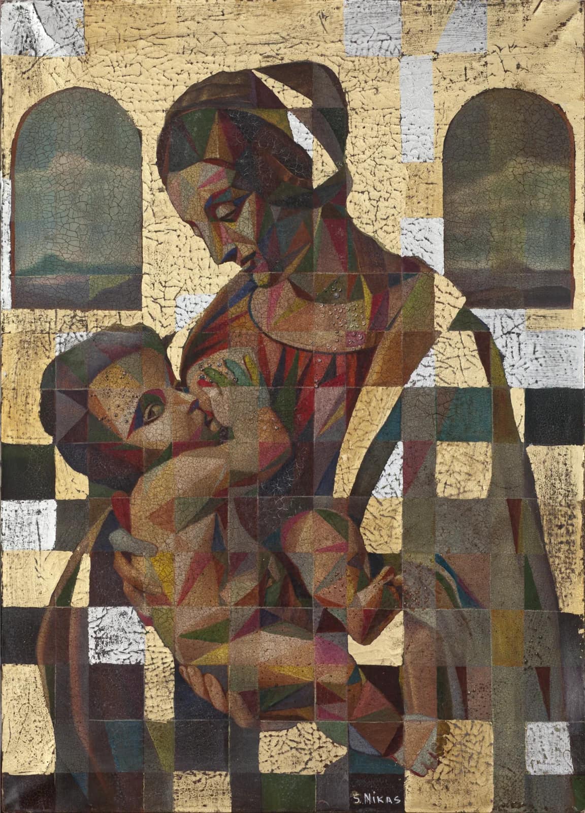 The Golden History of the World, or Leonardo in Cubism