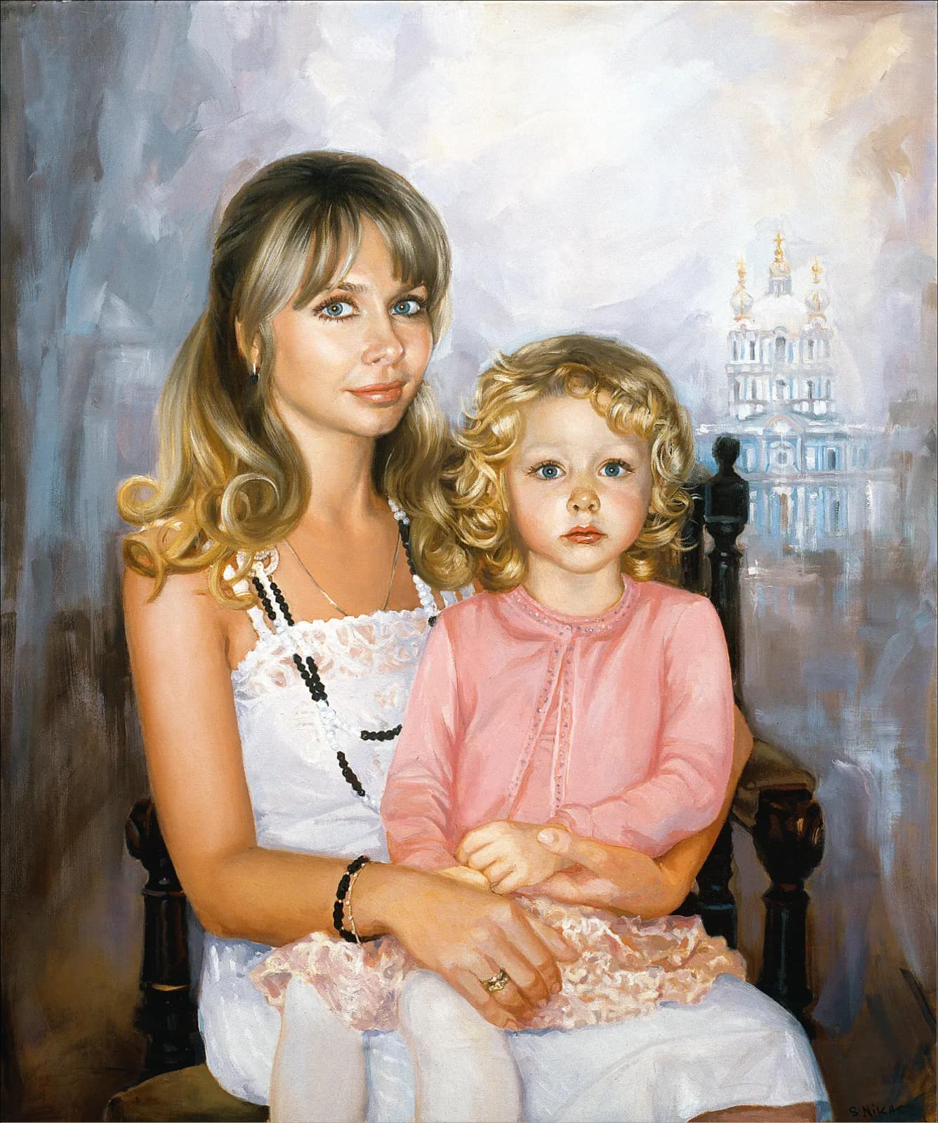 Портрет Лены с Аленой