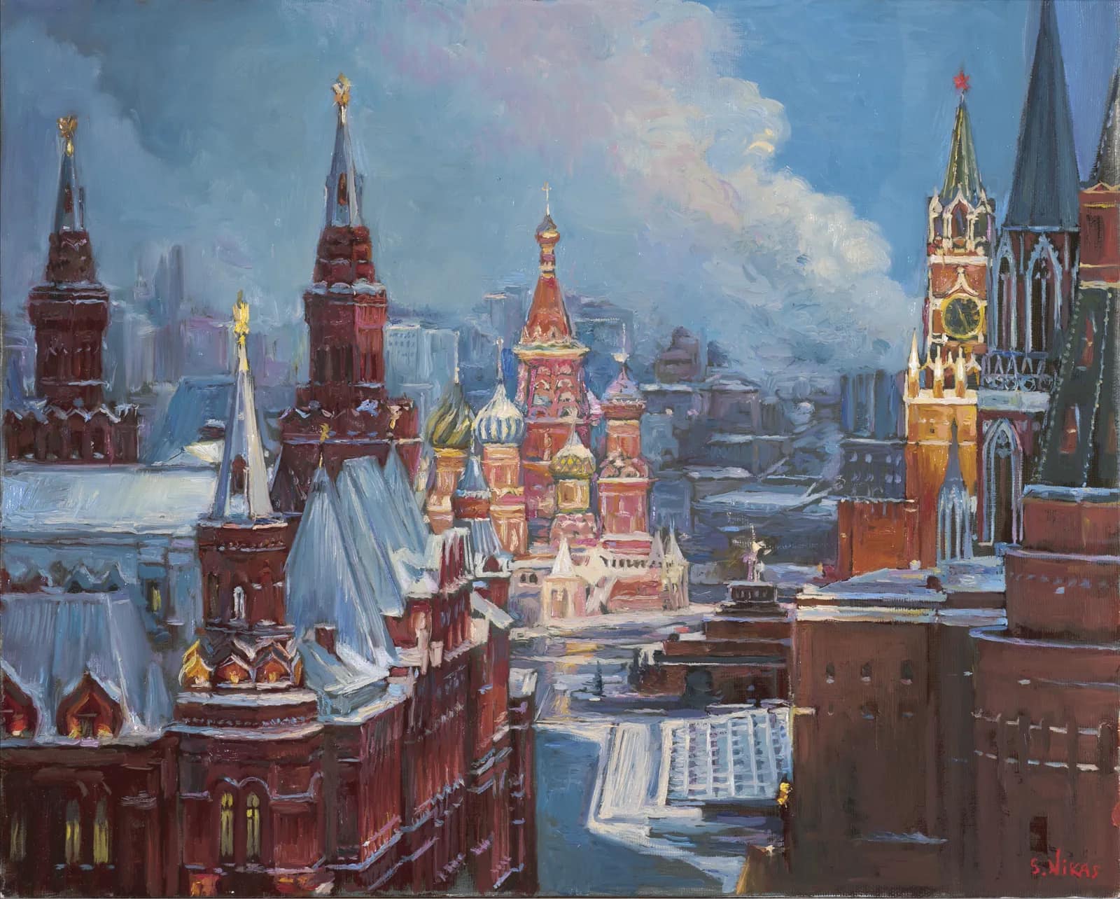 New Year's Morning in Moscow