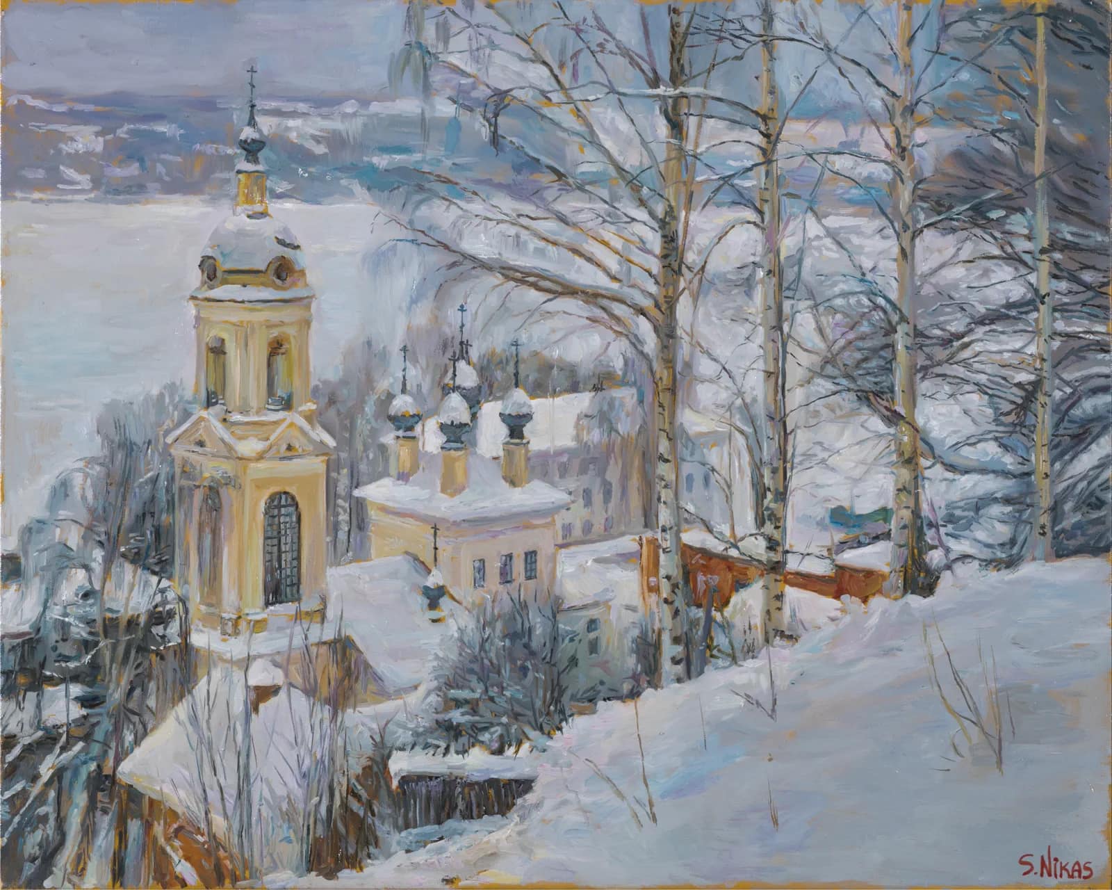 A Bruegelian Winter for Orthodox Epiphany