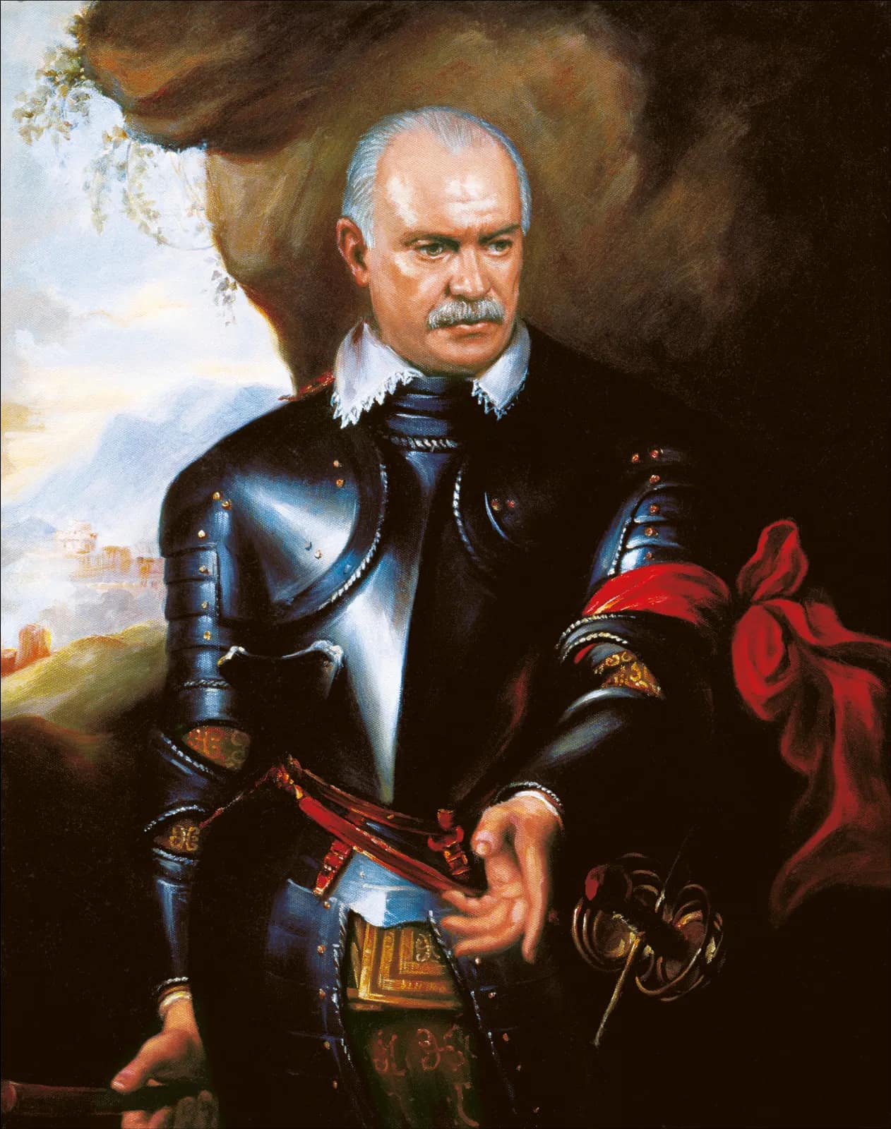 Portrait of Nikita Mikhalkov. From the River of Time series