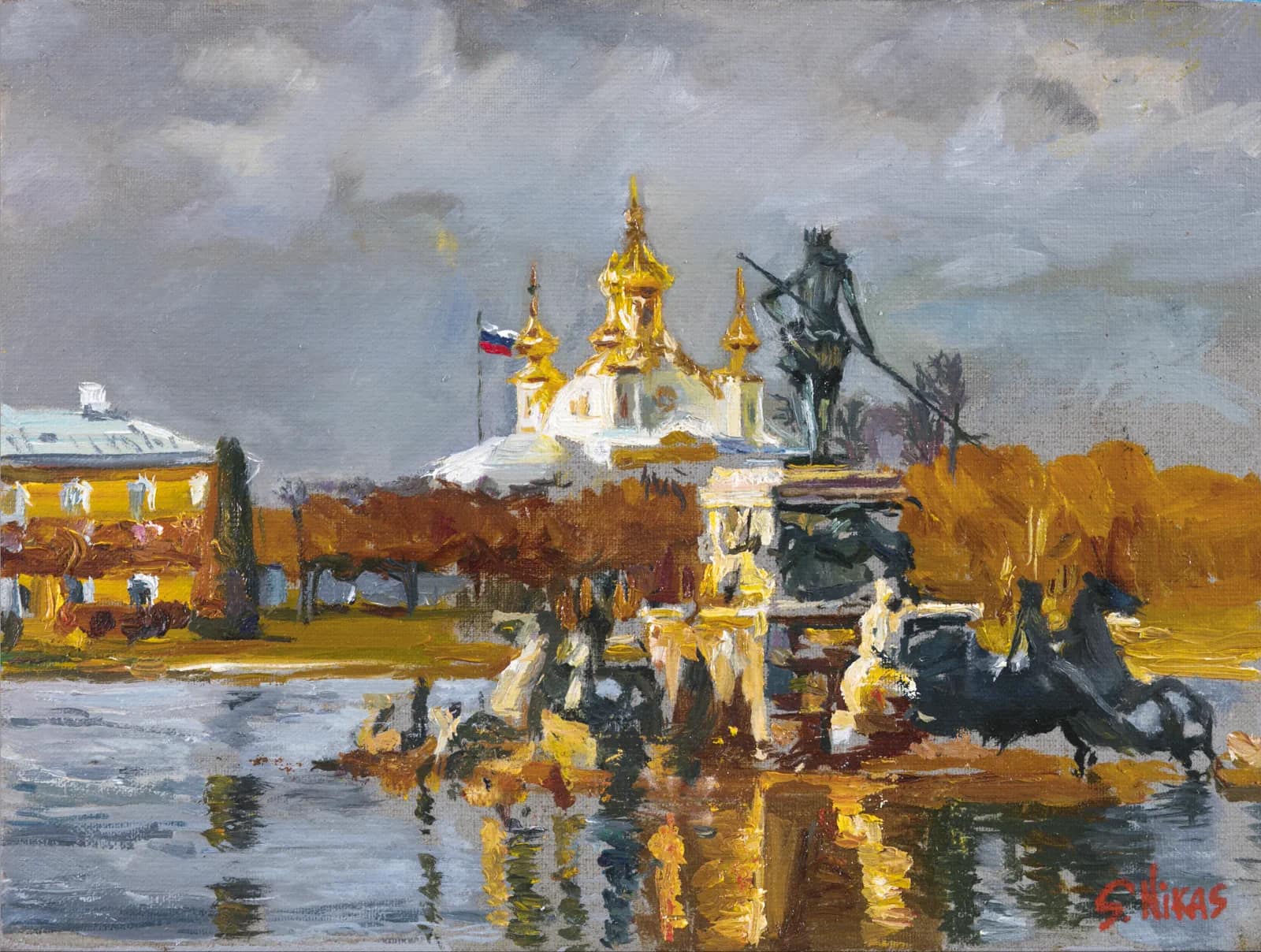 Study. After the August Rain