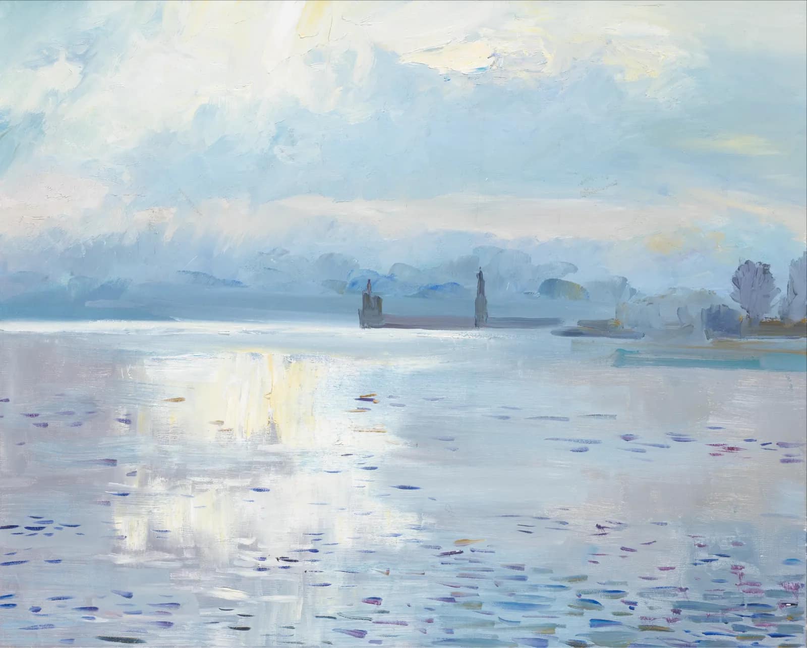 Study. From Travels in England. Morning. Castle by the Sea