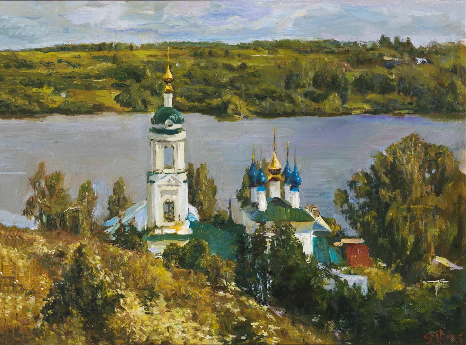 Study. Evening Reach