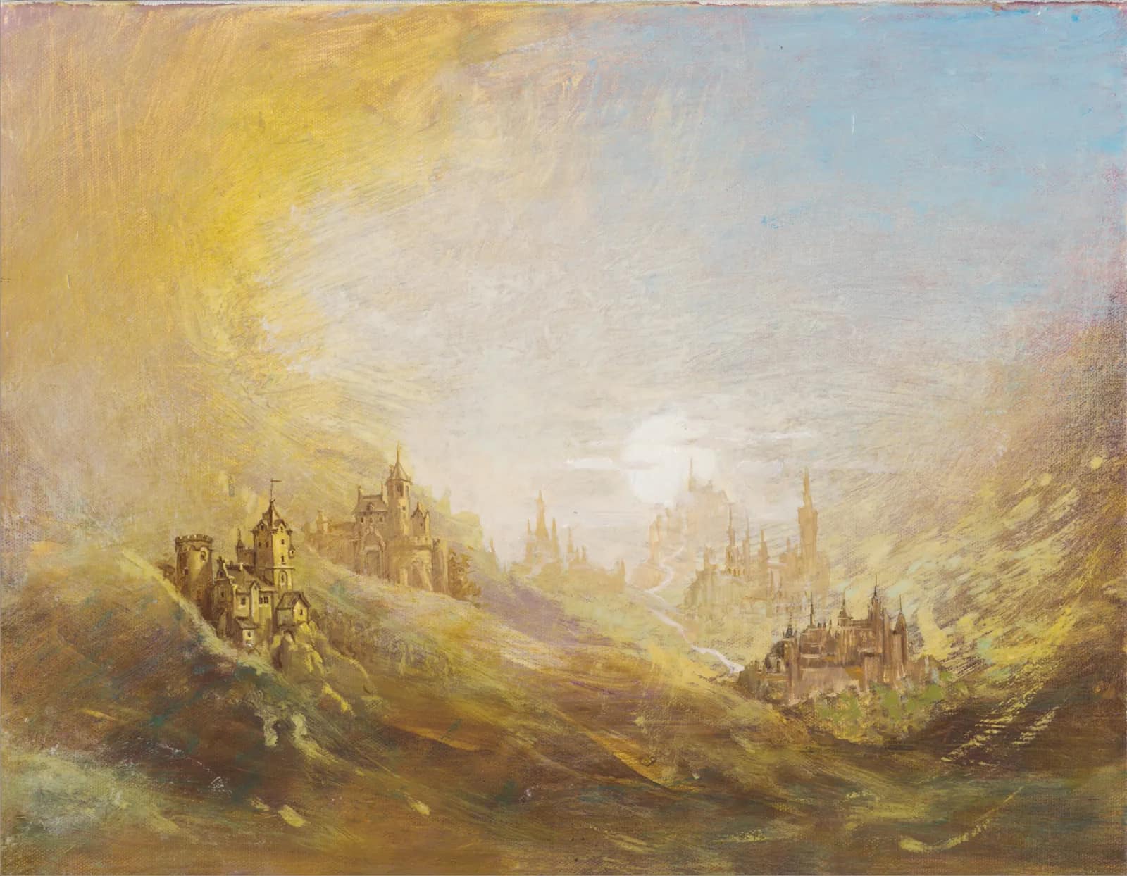 Study. Mountain Mirage