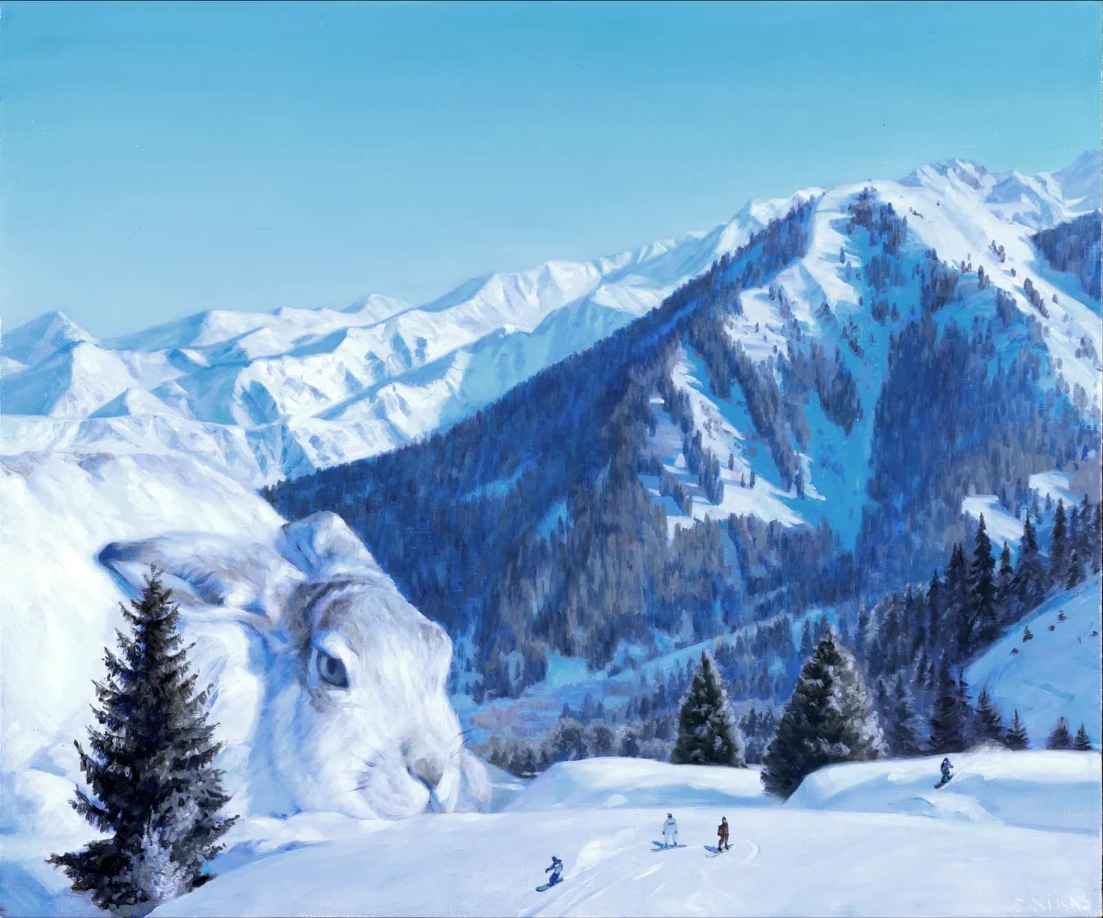 Заяц - символ Олимпиады в Сочи