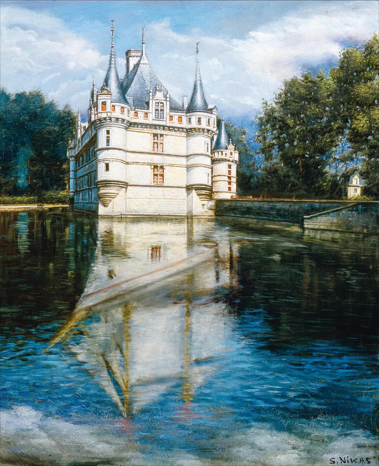 Аллегорическое представление о замке-корабле