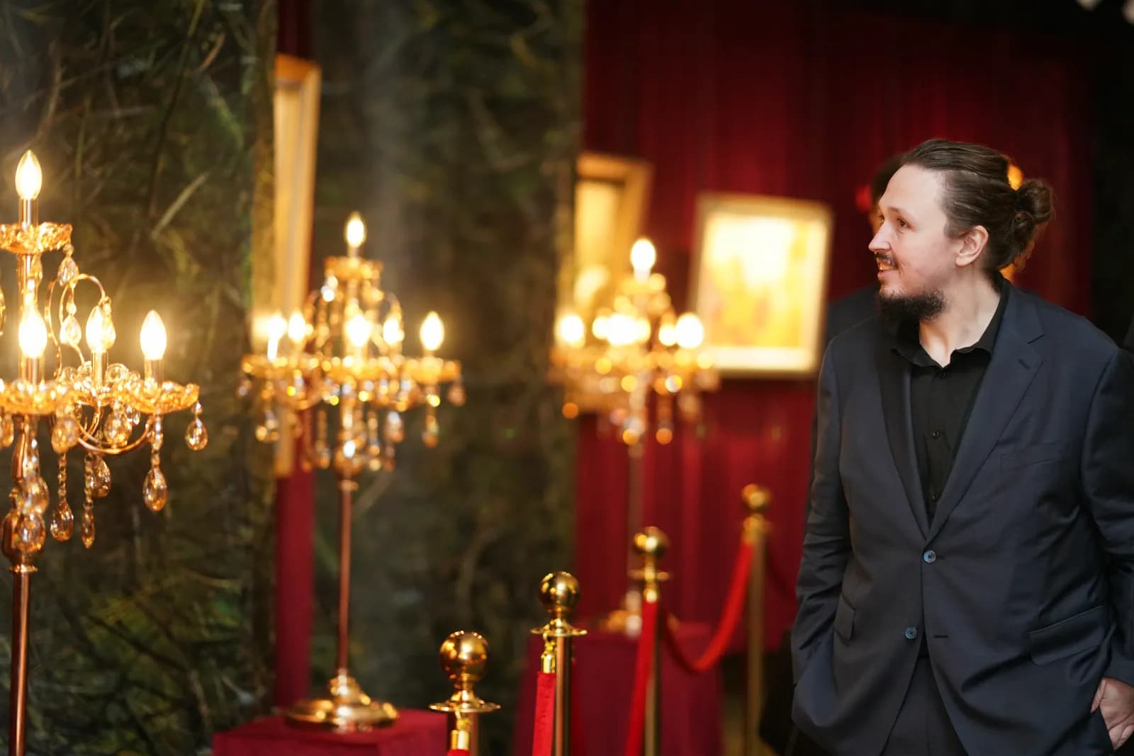 Guests and visitors of the Dream Vision project in India