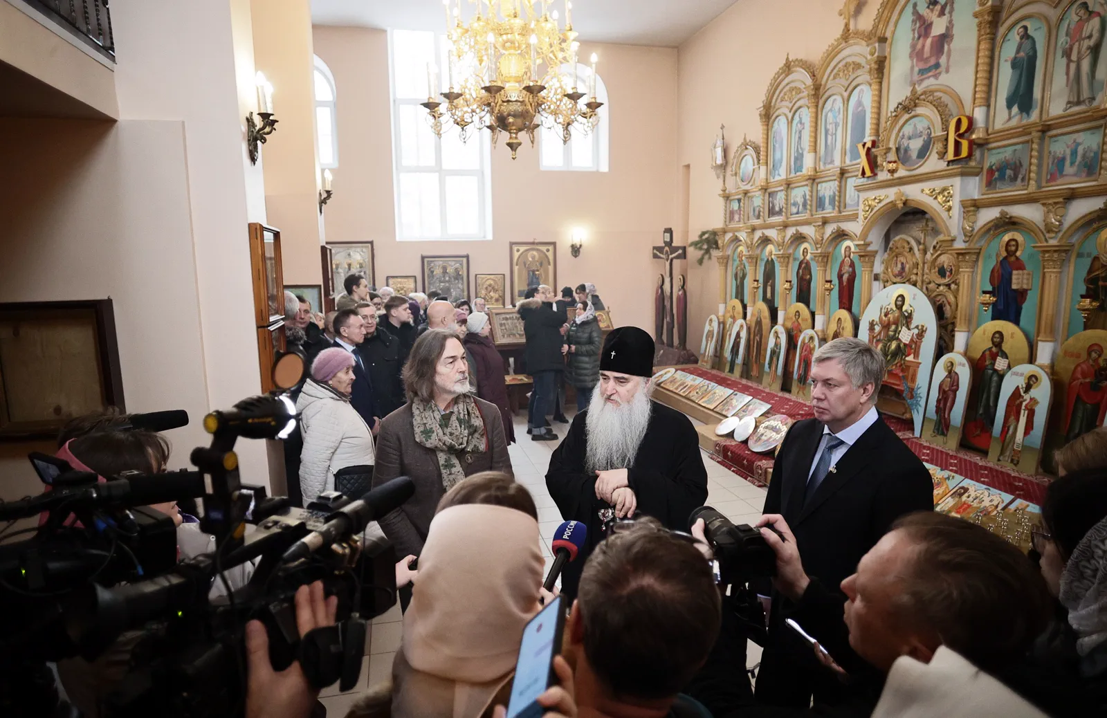Торжественная передача иконостаса в Ульяновске